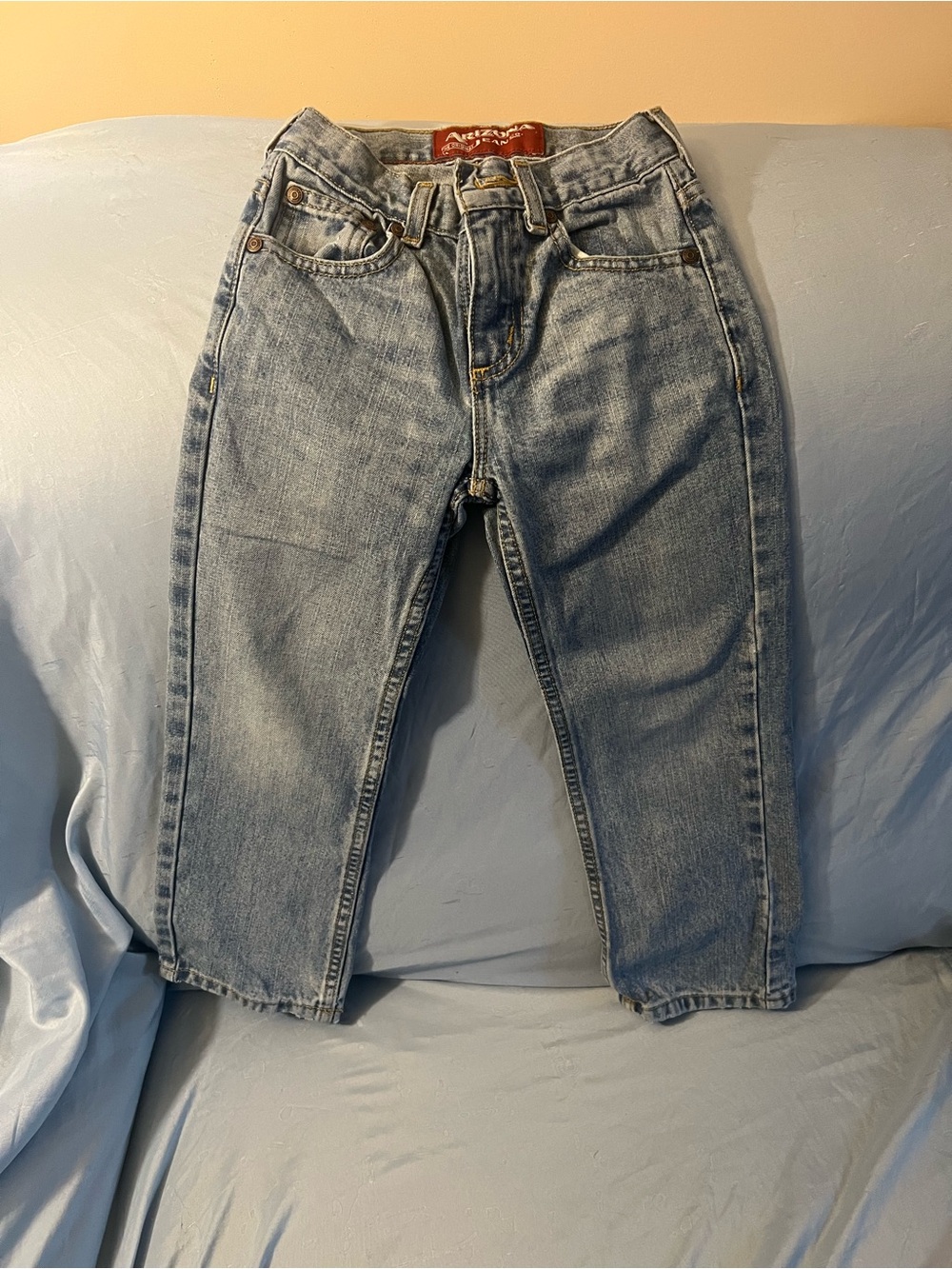 Light Blue Boys Arizona Straight Jeans